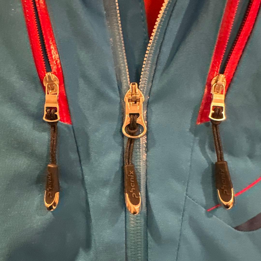 phenix スキーウェア メンズ 青　上下セット