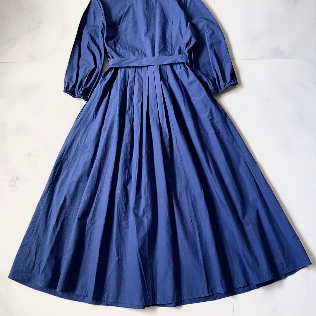 2023 未使用級✨ マックスマーラ シャツワンピース ベルト マキシ丈 40