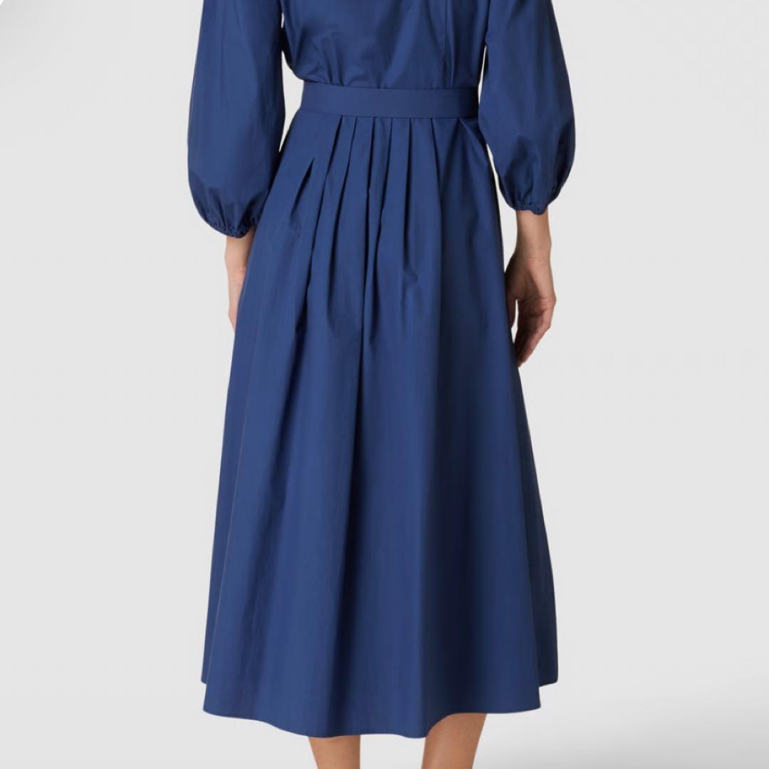 2023 未使用級✨ マックスマーラ シャツワンピース ベルト マキシ丈 40