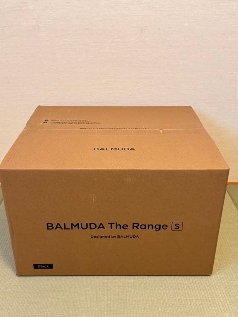 バルミューダ　レンジ BALMUDA The Range S KRN01JP 黒