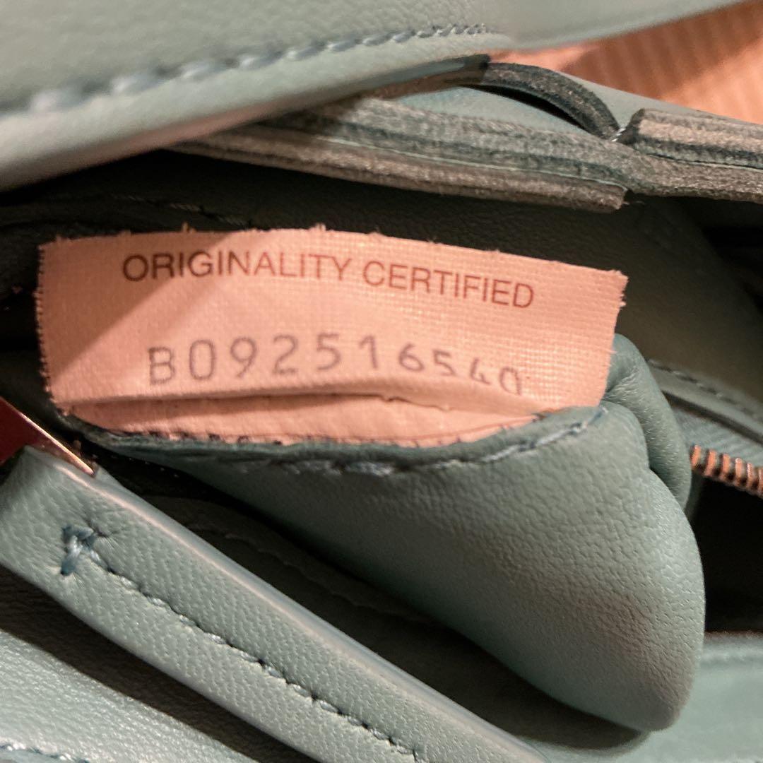 BOTTEGA VENETA ターコイズ　カセット　ショルダー　 ボディバッグ