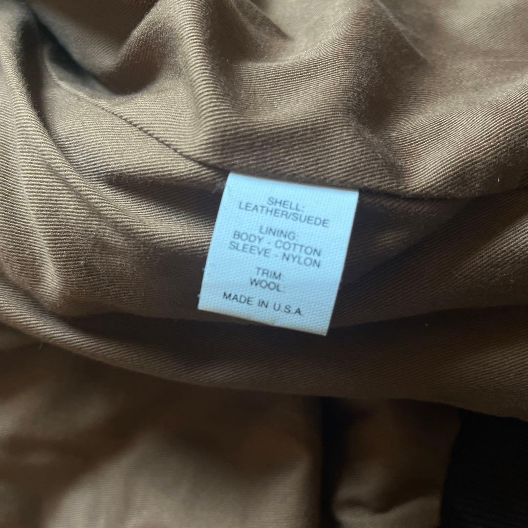 golden Bear 革ジャン　茶