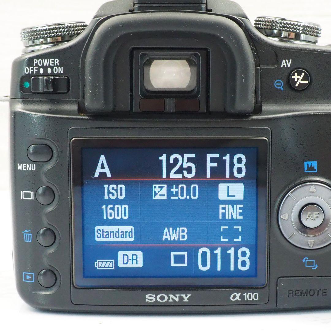 ⭐️SONY α100 MINOLTA 28-80 70-210 ダブルズーム
