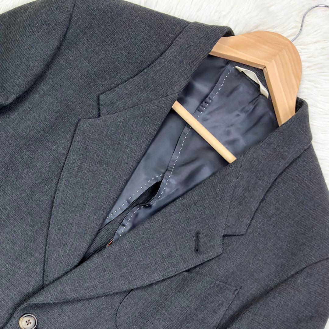 美品　ポールスミスコレクション　花柄パイピング　ワッフルアンコンジャケット　XL