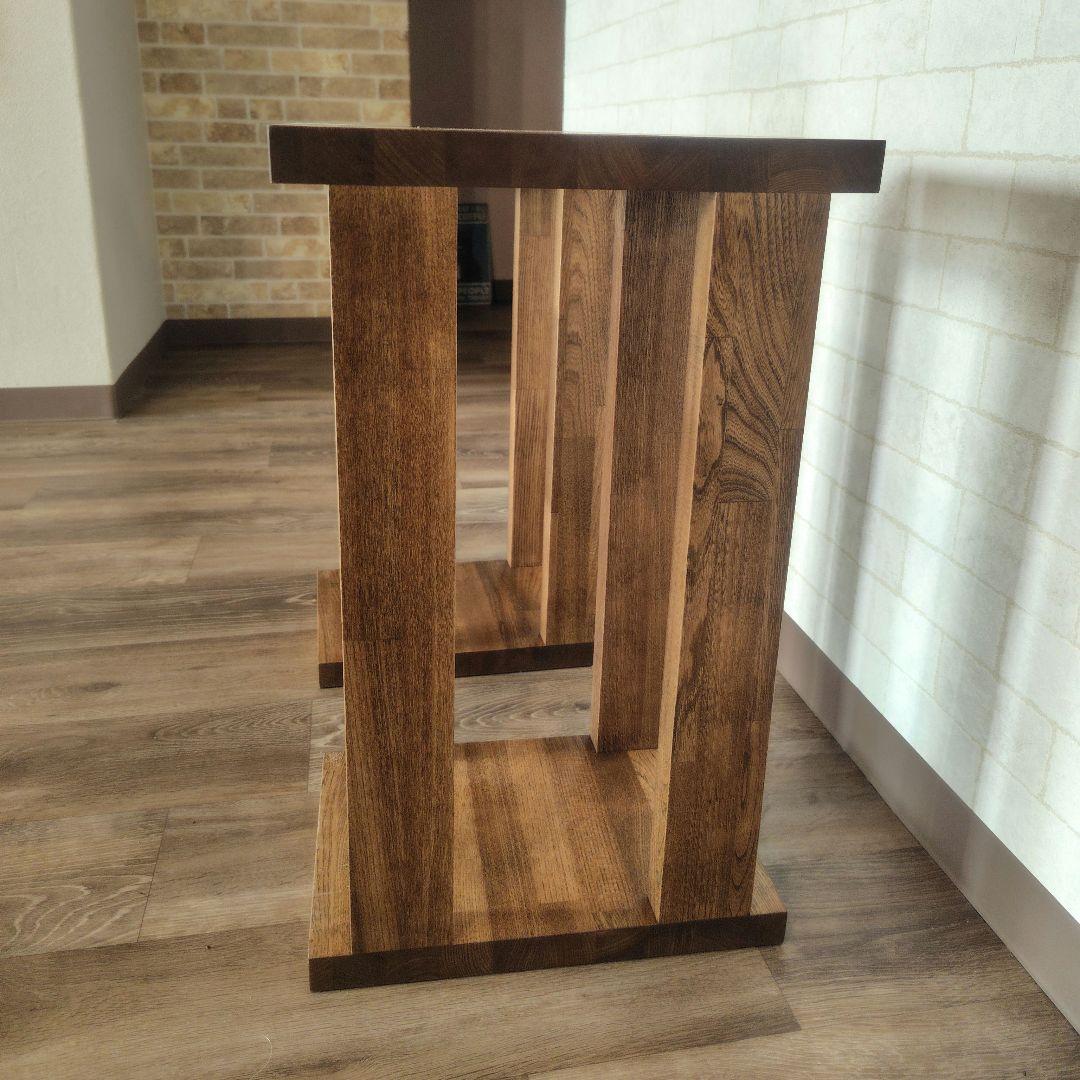 木製 スピーカースタンド (2脚) 高490mm×幅200mm×奥行295mm