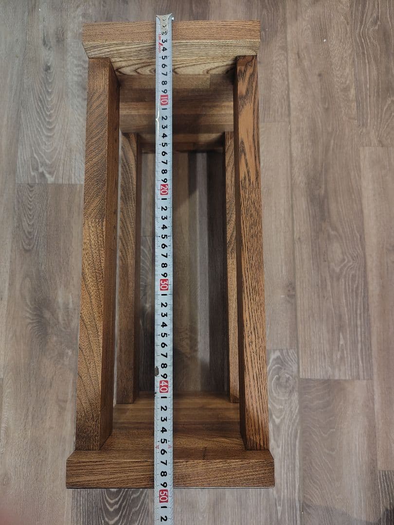 木製 スピーカースタンド (2脚) 高490mm×幅200mm×奥行295mm