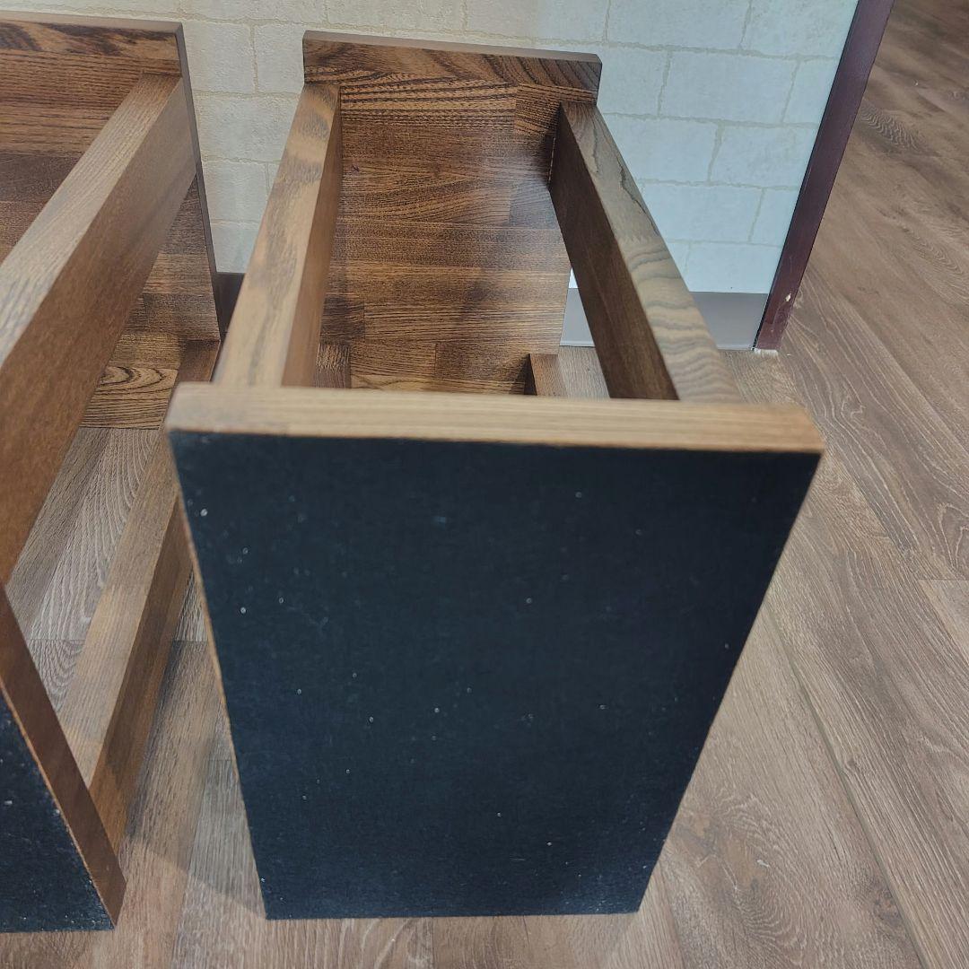 木製 スピーカースタンド (2脚) 高490mm×幅200mm×奥行295mm