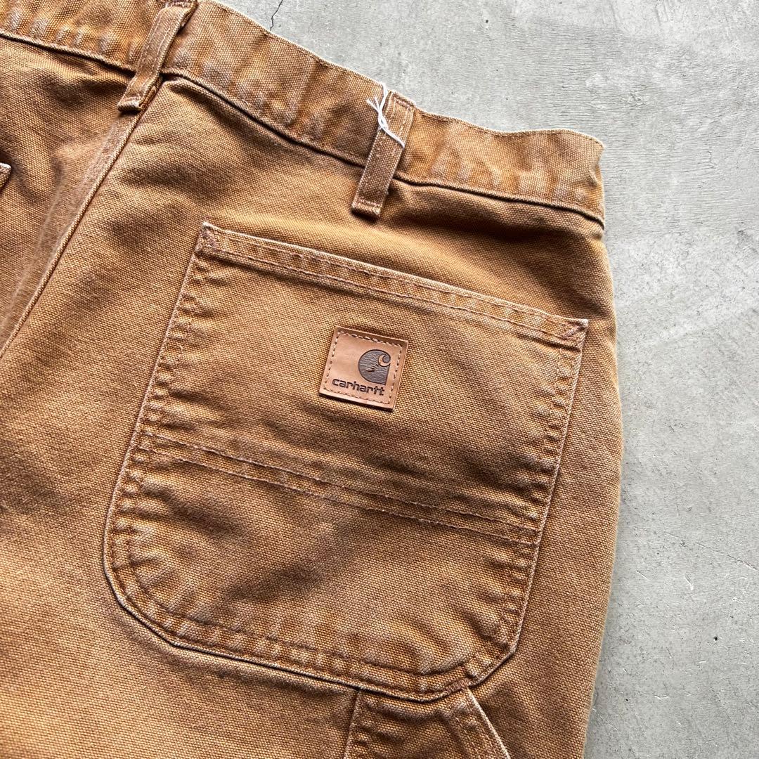 US企画 カーハート ダック ペインターパンツ W34 革タグ