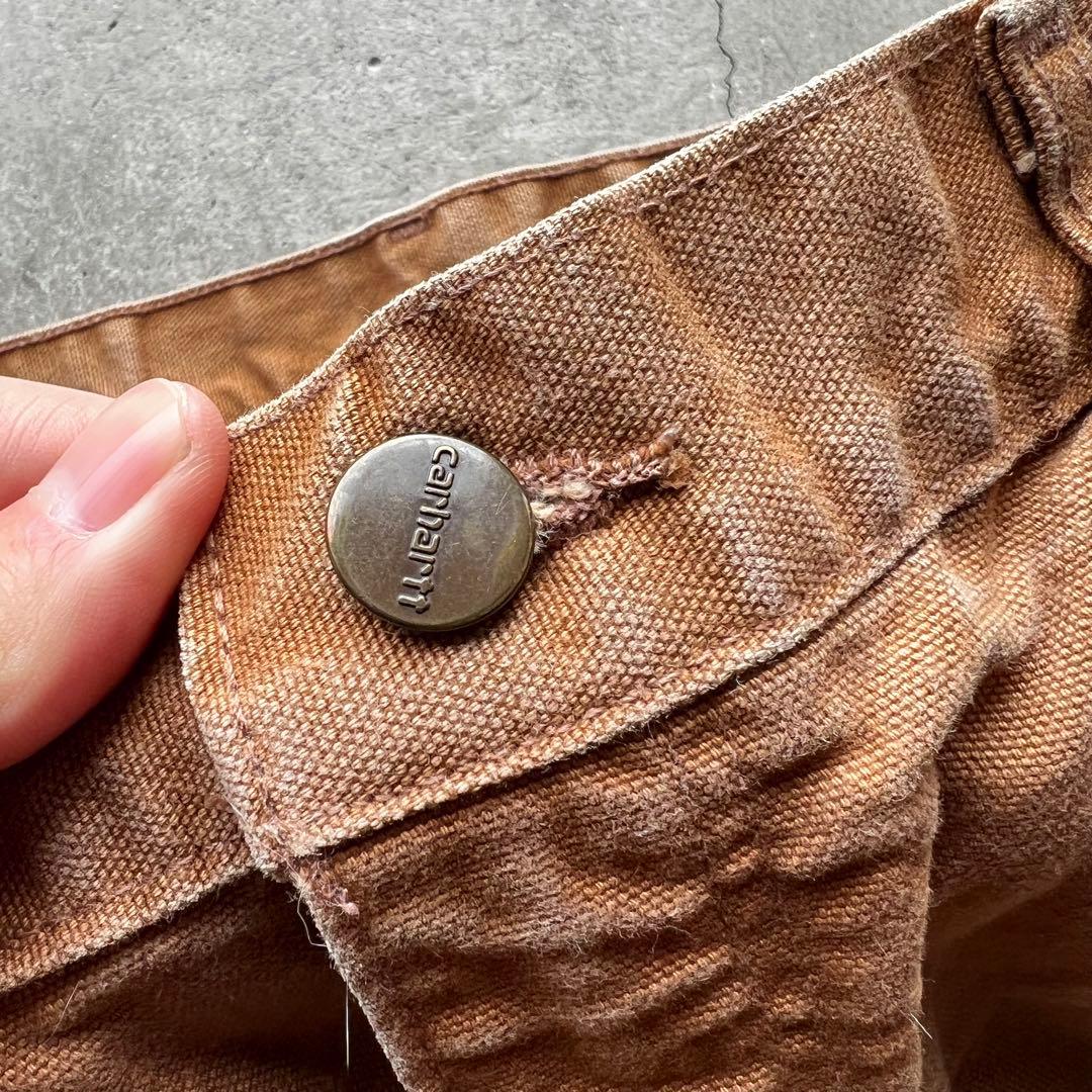 US企画 カーハート ダック ペインターパンツ W34 革タグ