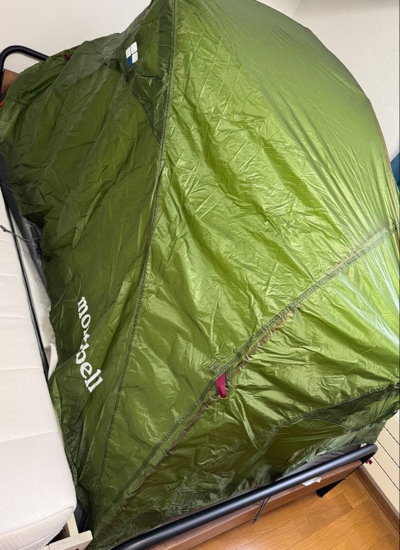 mont-bell【ルナドーム2】フットプリント、専用マット付き