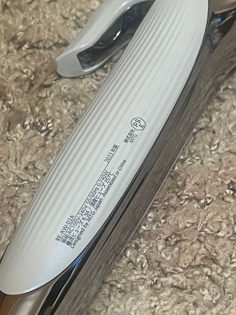 【美品】ReFa　リファ ビューテック カールアイロン　コテ 32mm ホワイト