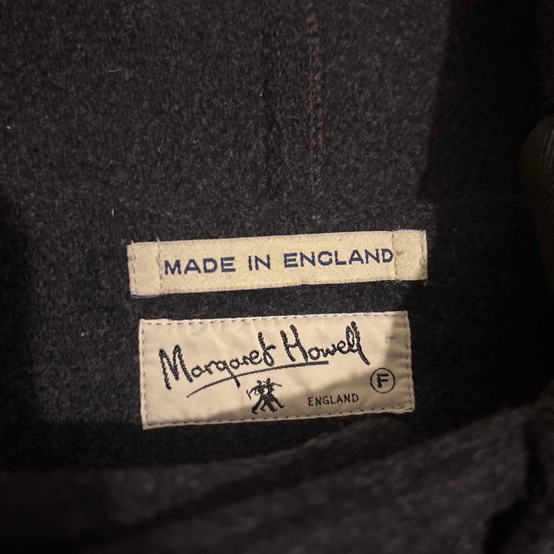 英国製 マーガレットハウエル ダッフルコート ウール80%