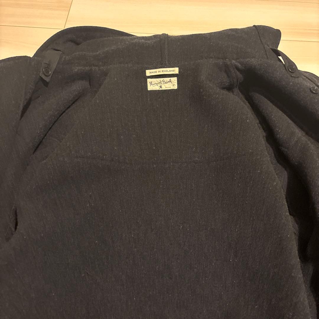 英国製 マーガレットハウエル ダッフルコート ウール80%