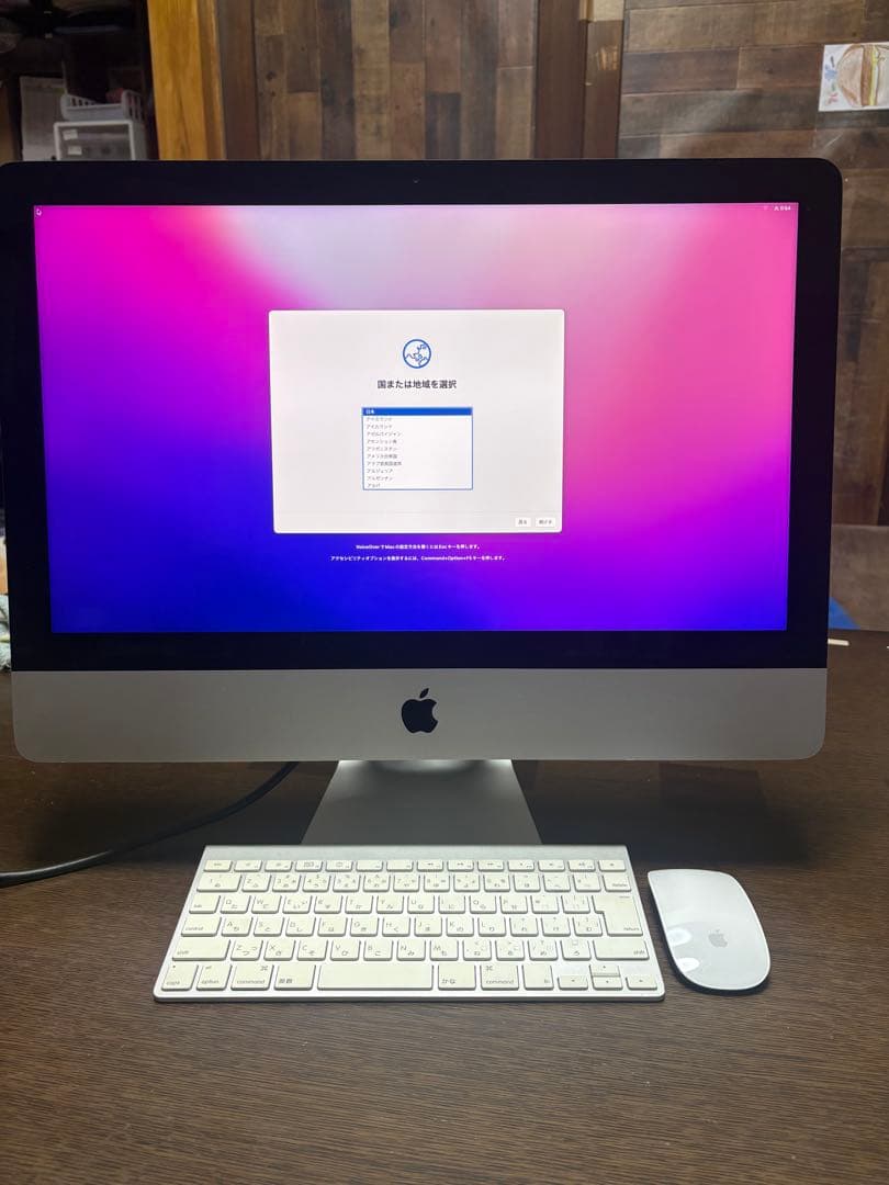 iMac (21.5-inch, Late 2015) 1TB【初期化済み】