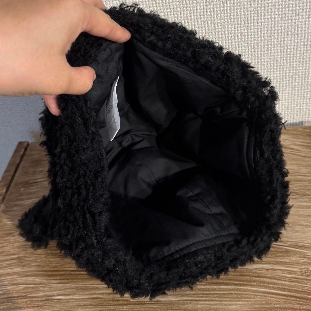 帽子 bear beanie BASICKS black S