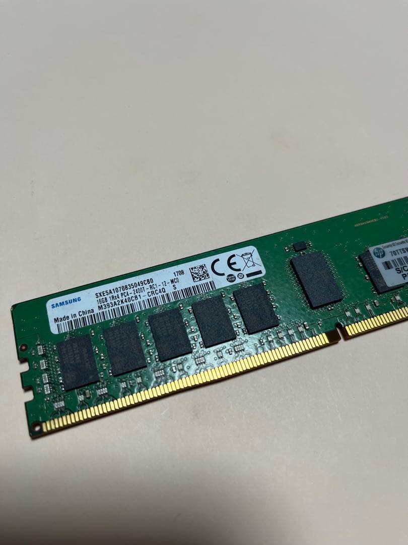 マ*ナ様 Samsung DDR4 16GBメモリ