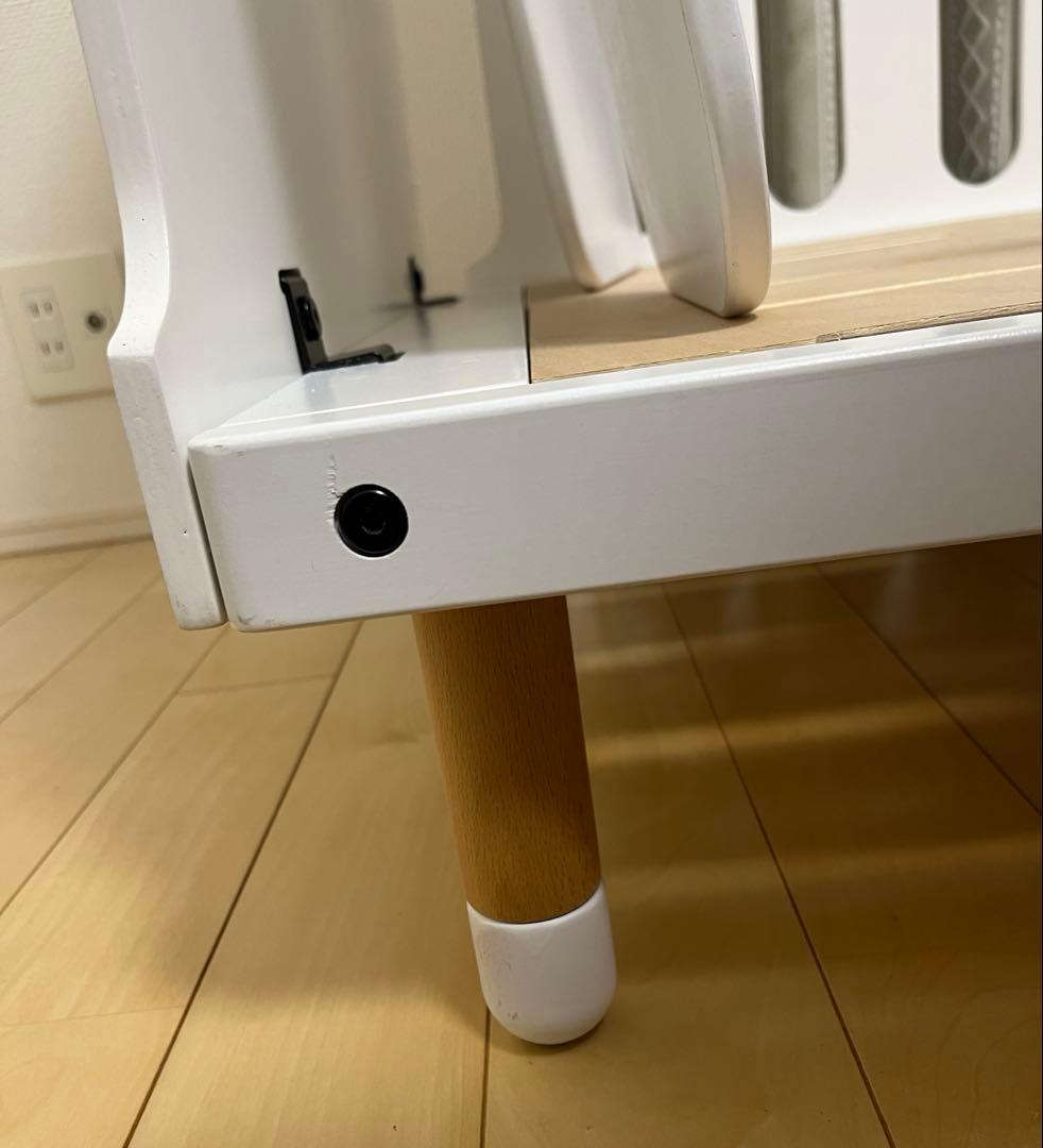 美品　HOPPL bebed 10年使える　ベビーベッド