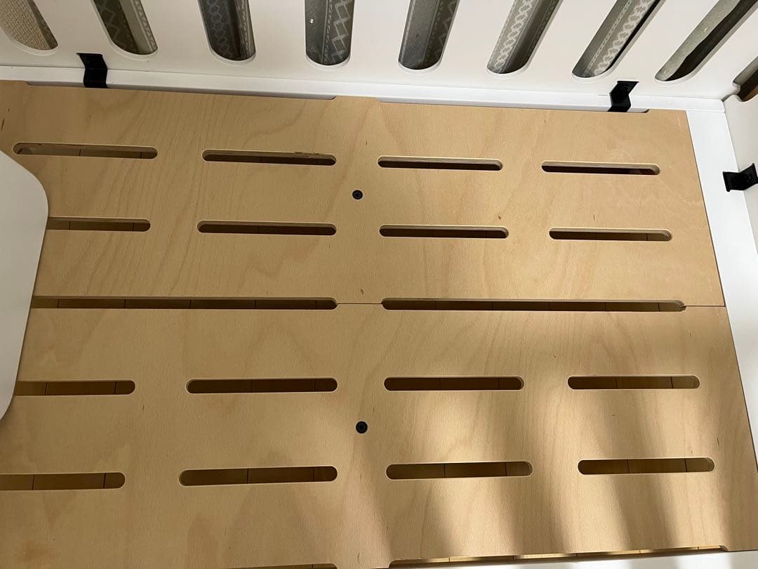 美品　HOPPL bebed 10年使える　ベビーベッド