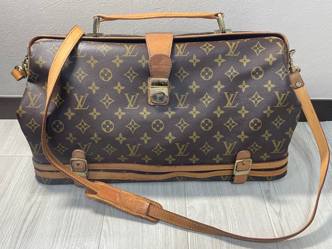LOUIS VUITTONモノグラム ドクターバッグ ハンドバッグ ヴィンテージ
