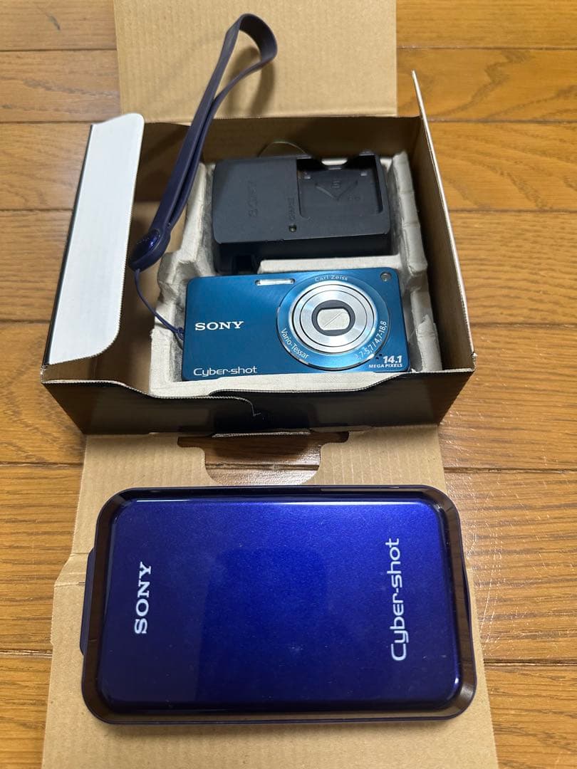 Sony Cyber-shot DSC-W350 デジタルカメラ 青