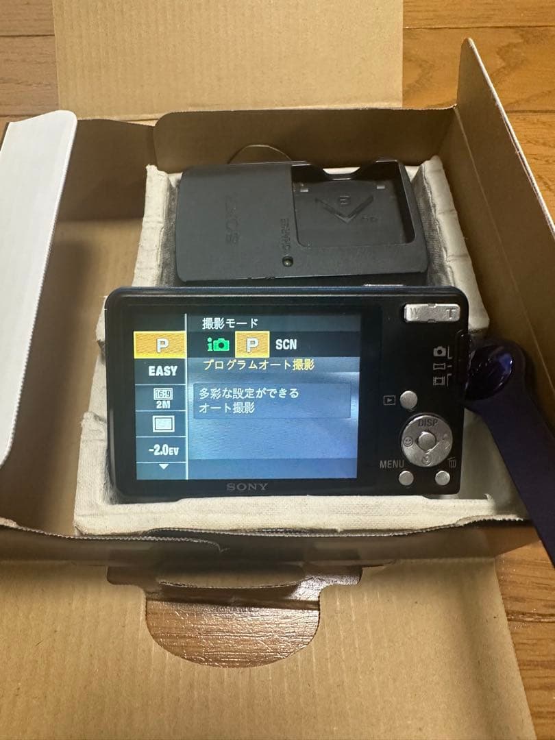 Sony Cyber-shot DSC-W350 デジタルカメラ 青