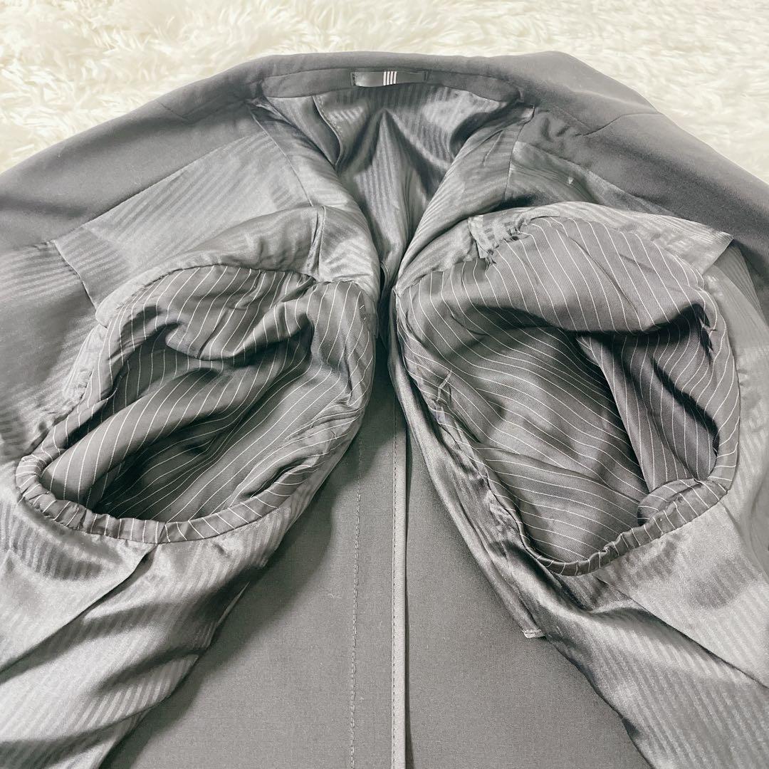 美品✨ スーツセレクト 黒タグ スリーピース AB6 黒 フォーマル 100’s