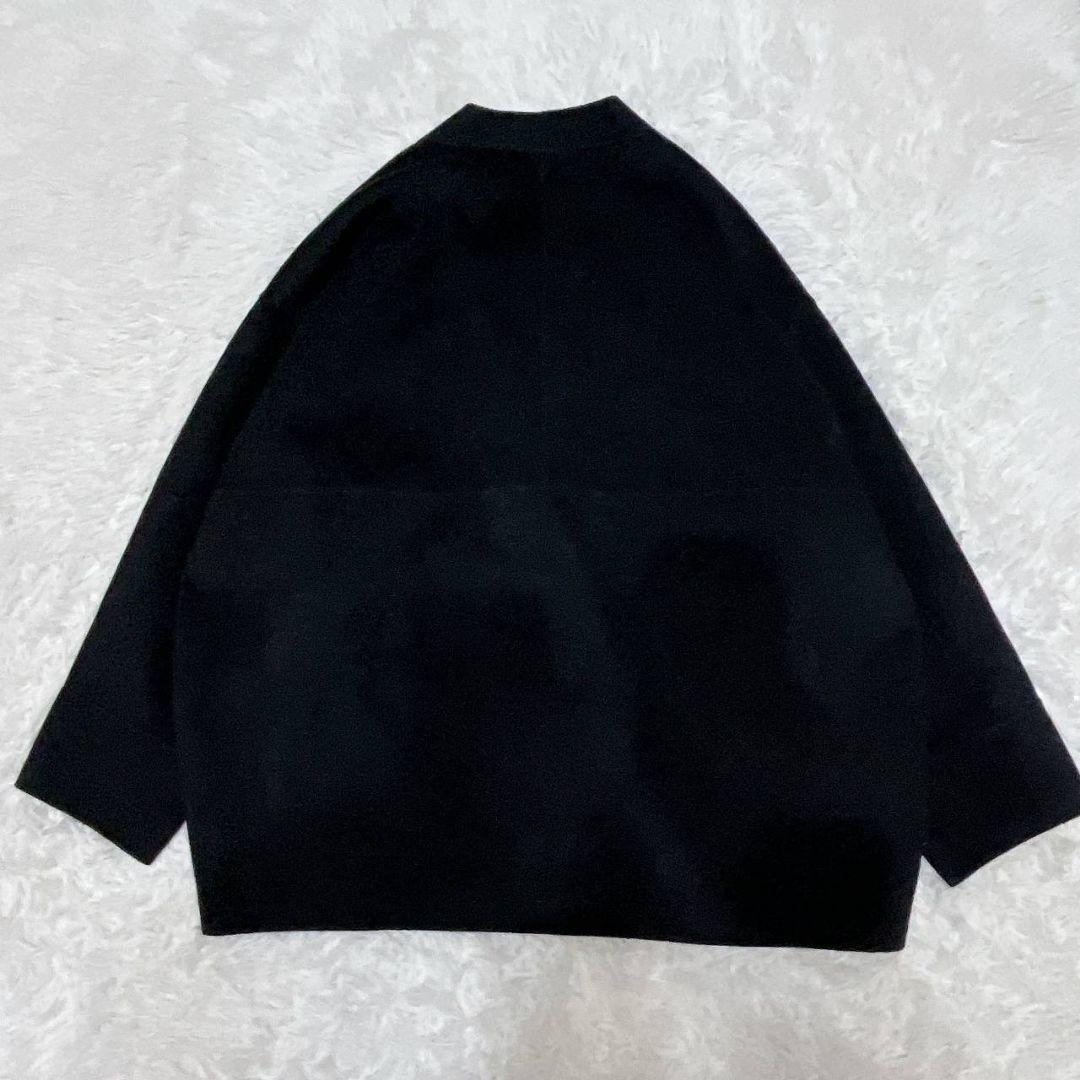 アーバンリサーチドアーズ　ウールリバーミドルガウンコート　チャコール