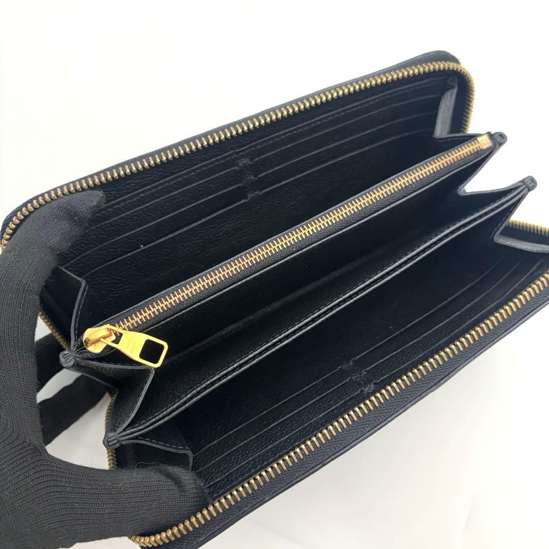 IC搭載　ヴィトン アンプラント ジッピーウォレット クラフティ バイカラー