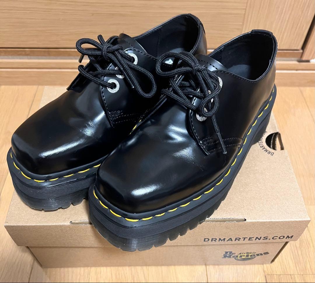 ドクターマーチン 1461 スクエア 31299001 厚底 3ホール