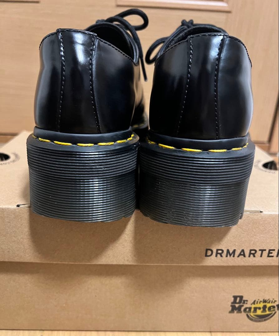 ドクターマーチン 1461 スクエア 31299001 厚底 3ホール