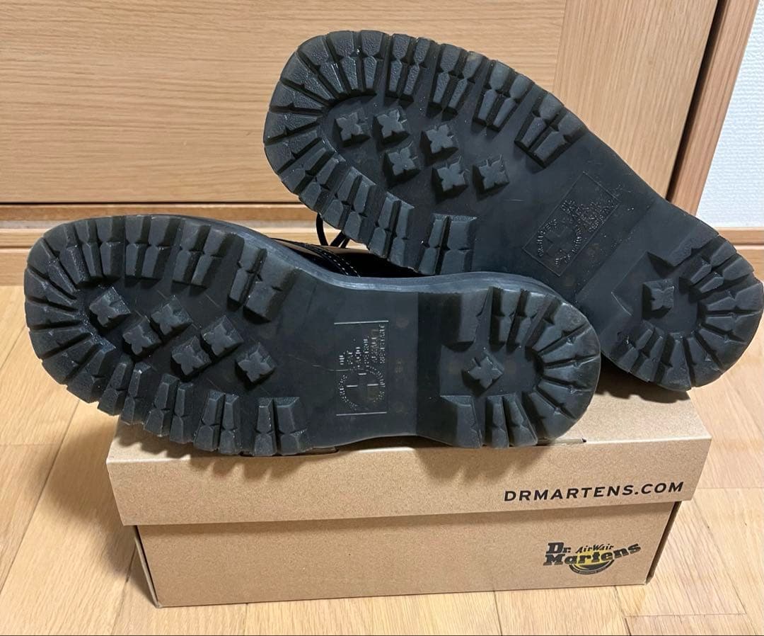 ドクターマーチン 1461 スクエア 31299001 厚底 3ホール