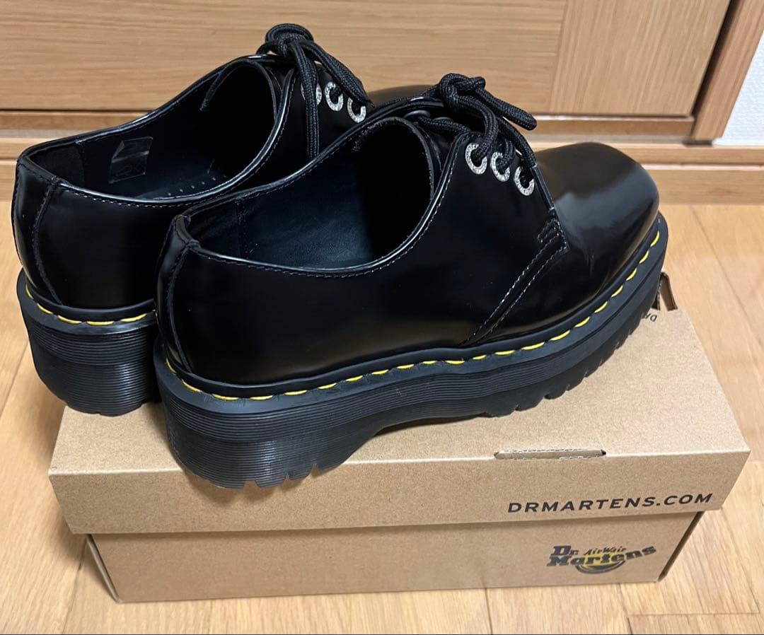 ドクターマーチン 1461 スクエア 31299001 厚底 3ホール
