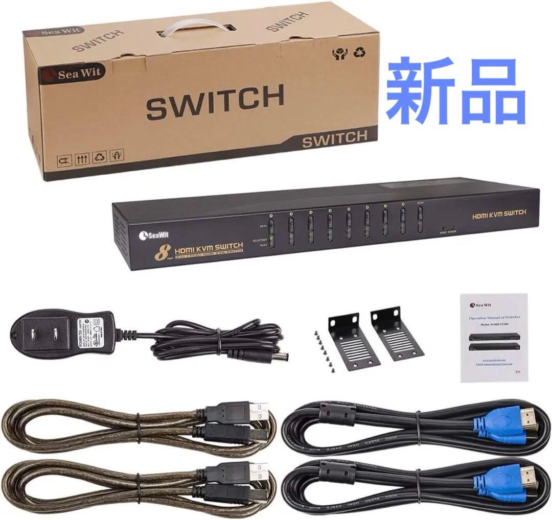 【533】新品 Sea Wit HDMI KVMスイッチ 切替器