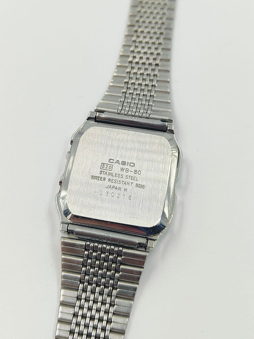 レア VINTAGE 1986's WB-80 腕時計 SOLAR