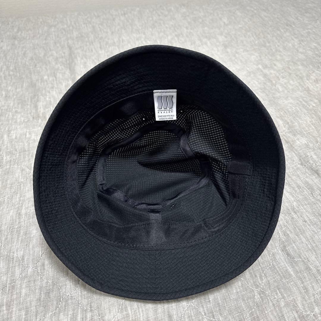 帽子 COMFORTABLE REASON SENIOR AIR HAT BLACK