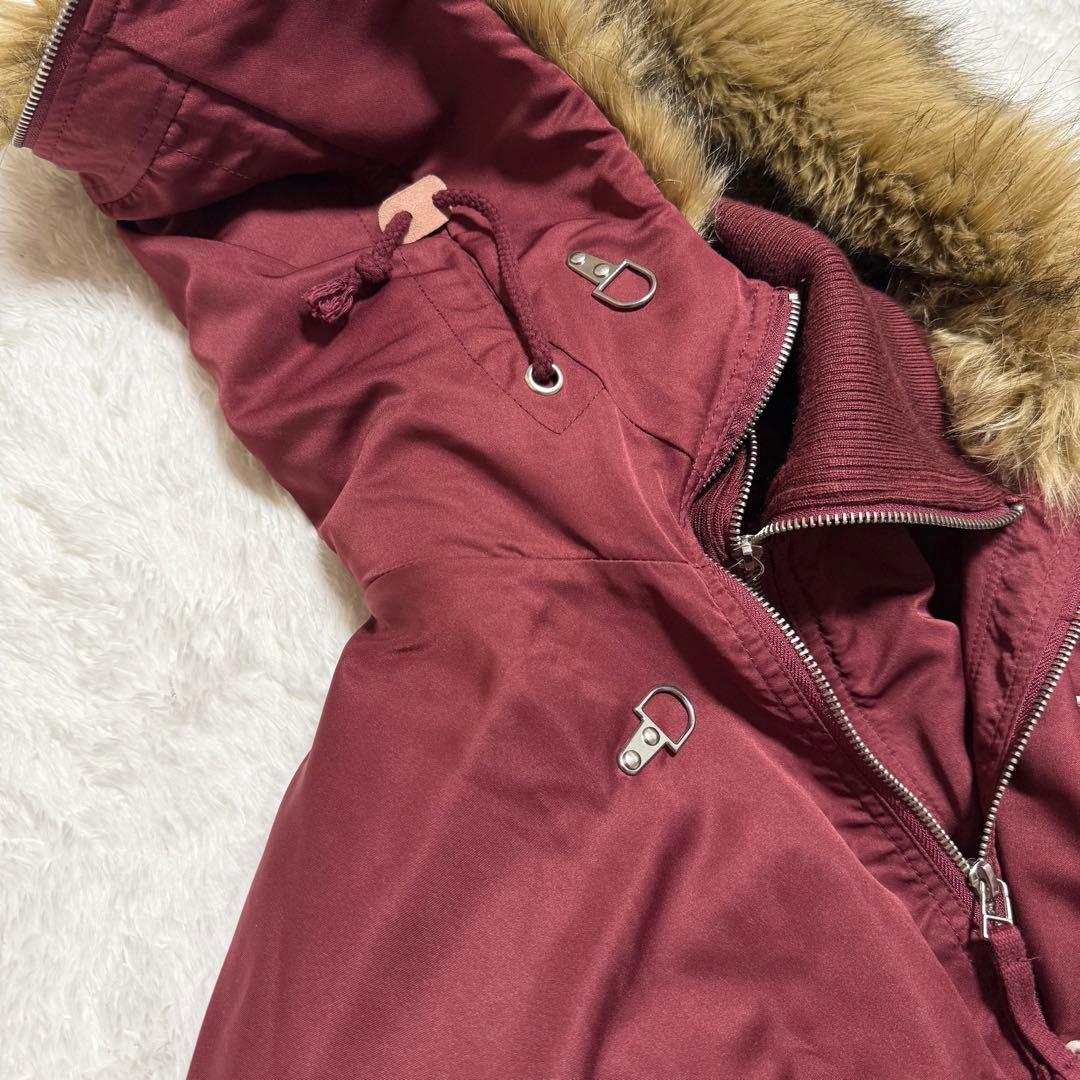 希少 RASVOA y2k 00 N-2B 異素材 ボア ファイヤーマン ファー