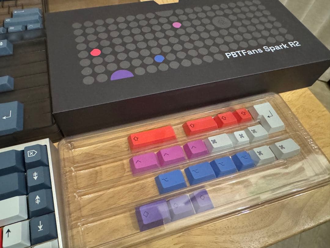 KBDFANS Tofu75 Spark R2 ModキーボードPBTFANS