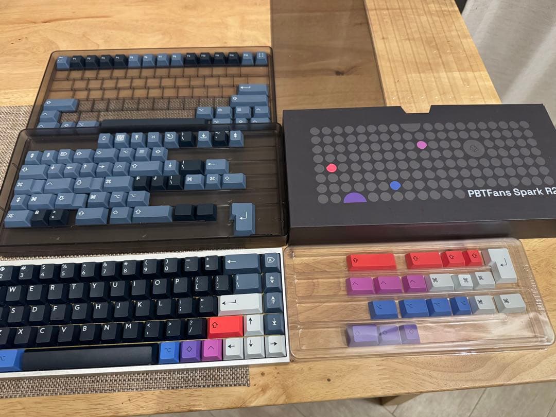 KBDFANS Tofu75 Spark R2 ModキーボードPBTFANS