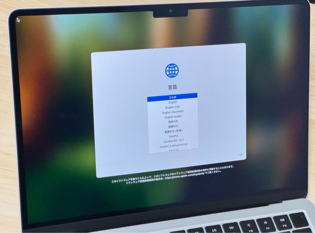 M2 Apple MacBook シルバー 本体