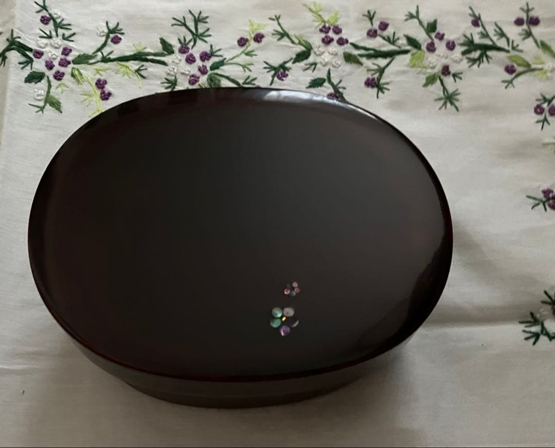 超希少【駿河漆器】曲げわっぱ お弁当箱 名工 細田豊作 伝統工芸品