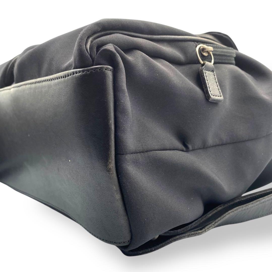 美品 COACH コーチ メンズ リュック バックパック 大容量 レザー 黒