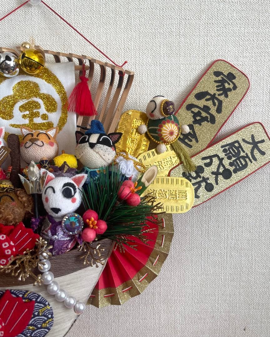 ワンチャンの熊手