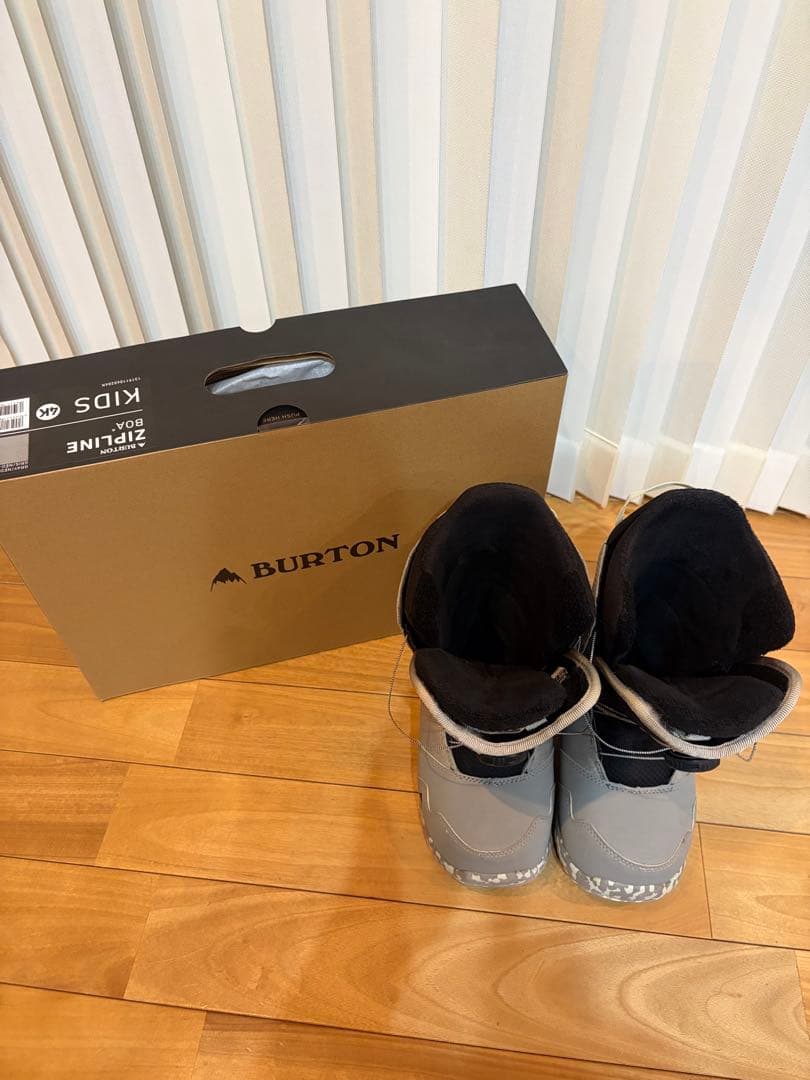 Burton Zipline BOAキッズ スノーボードブーツ　4K 22cm