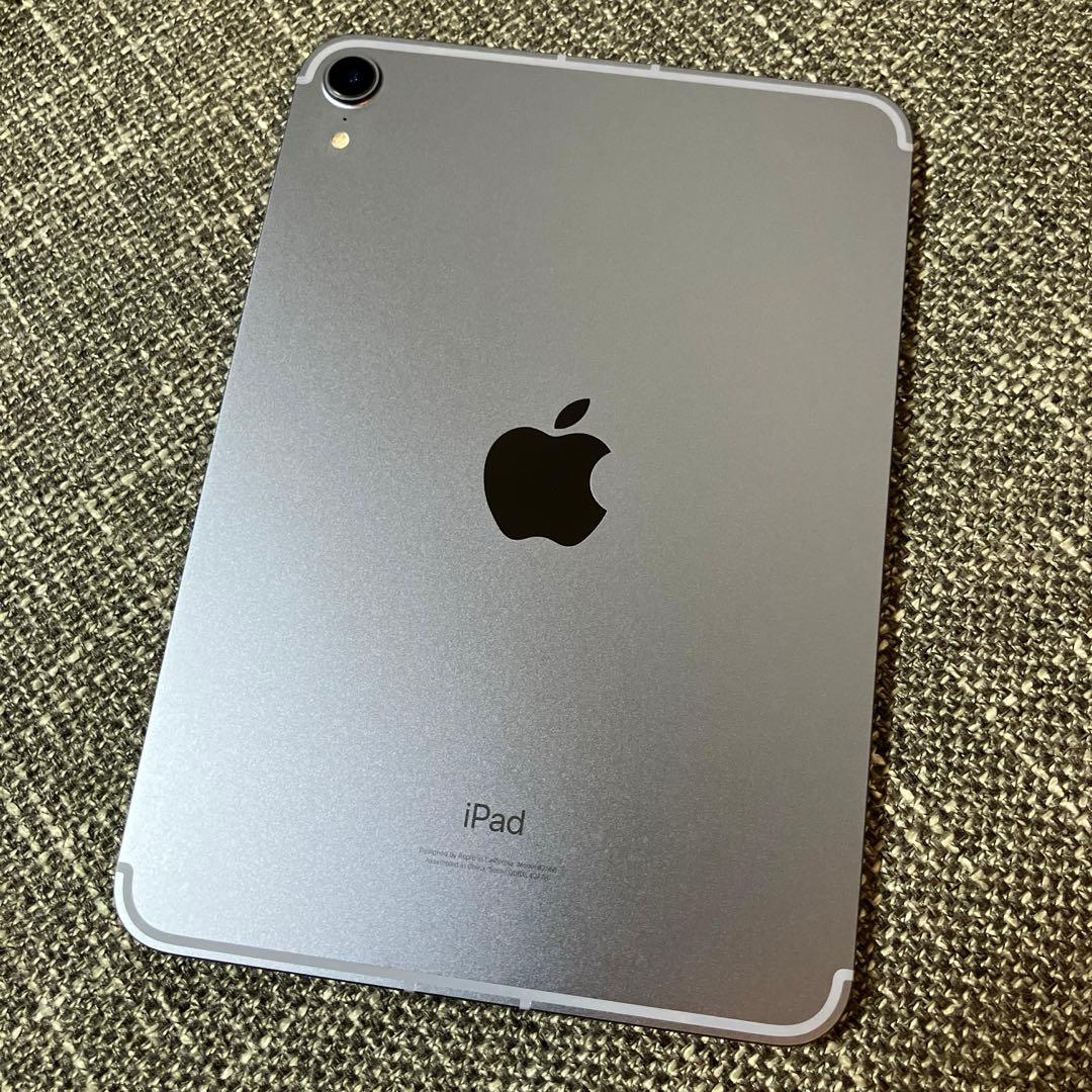iPad mini 6 セルラーモデル SIMフリー 64GB パープル 美品