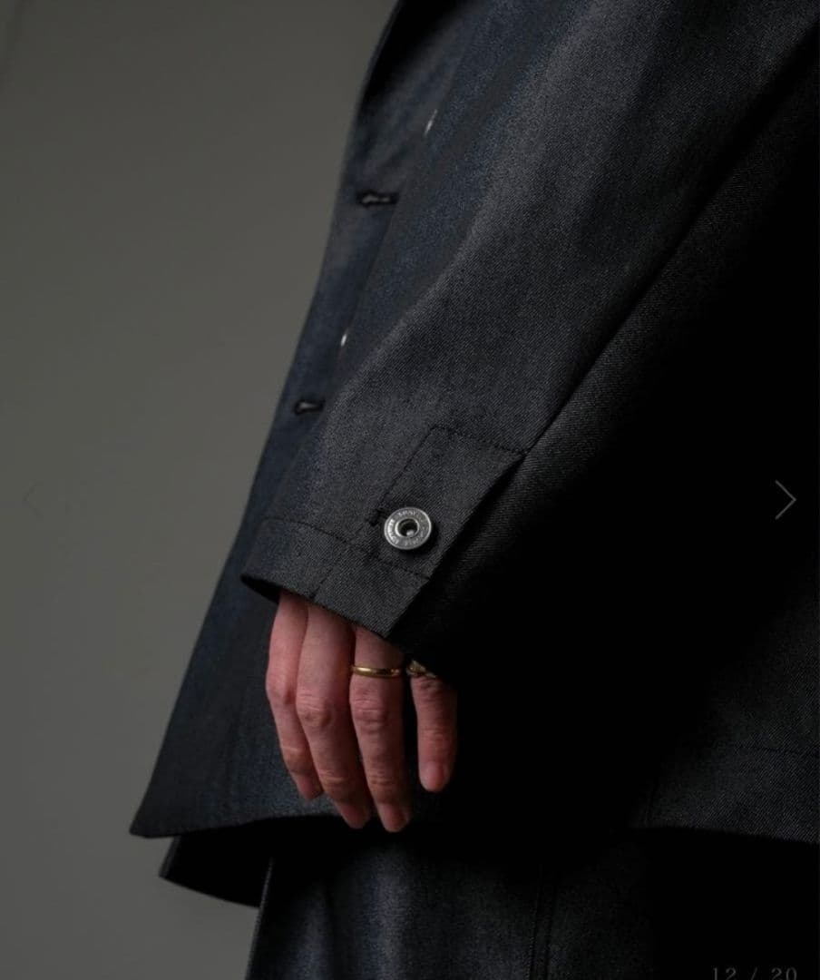 【新品未使用】Suavele デニム テーラード ダブルジャケット