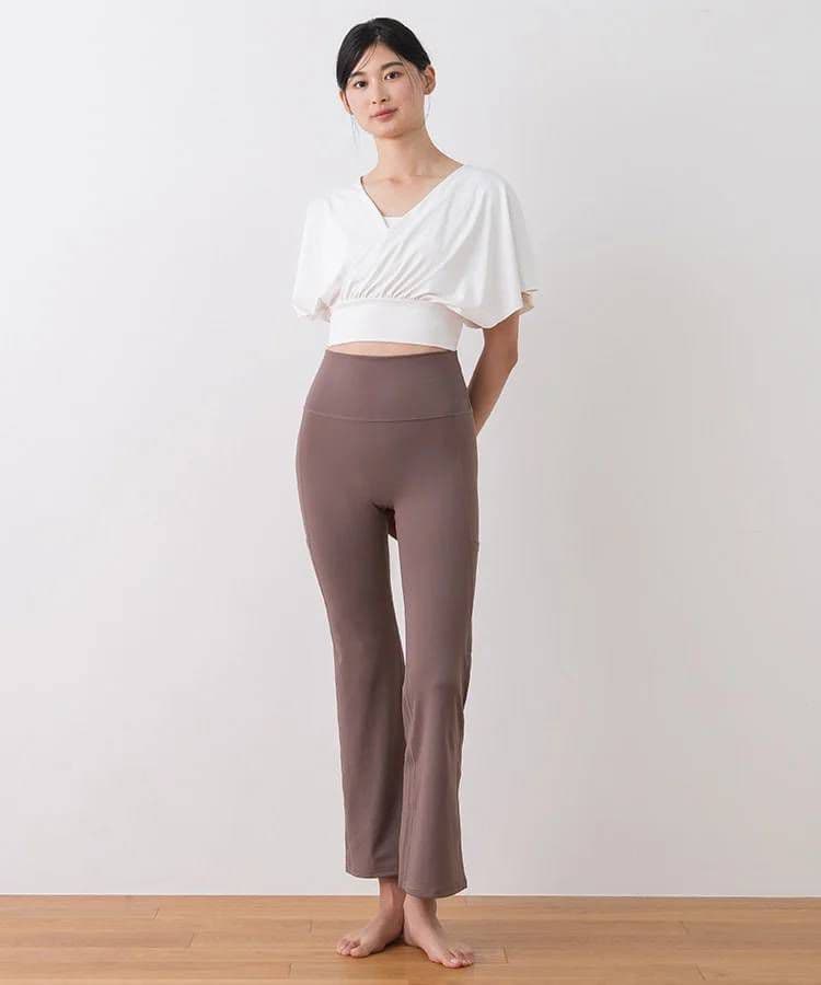 SUKALA ヨガウェア バルーンカシュクールトップス