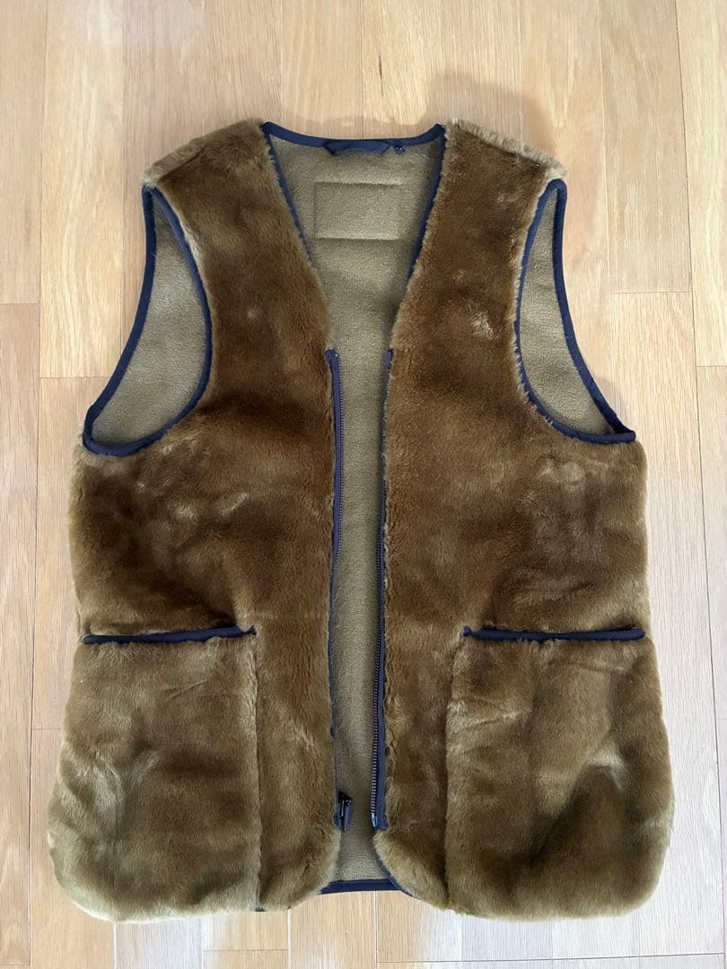 Barbour ブラウンファーベスト 36