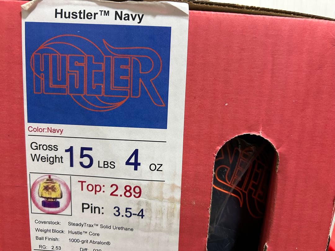 送料込み【新品】ハスラー・ネイビー　ロトグリップ　15ポンド4オンス 4