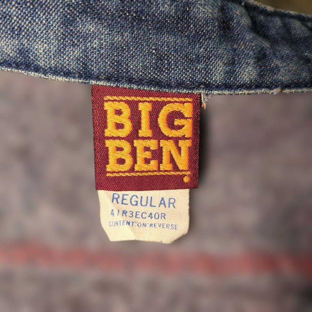 BIGBEN　カバーオール　USA製　44　Gジャン　古着　80s　ラングラー