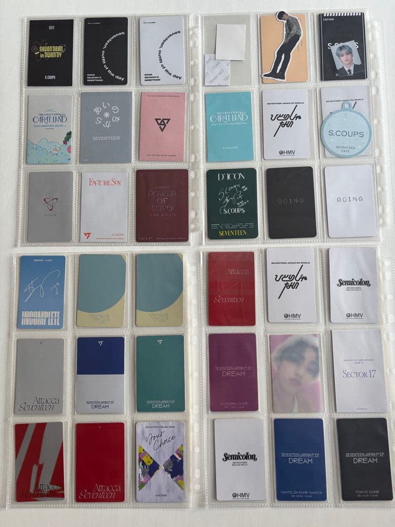 公*o様 SEVENTEEN S.COUPS エスクプス　トレカ　カード　大量